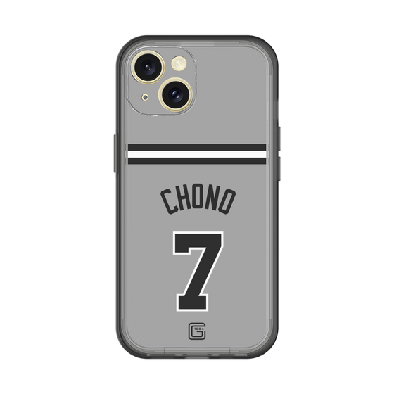 スリムプロテクションプレミアムケース［ 読売ジャイアンツ - #7 CHONO - ビジター ］