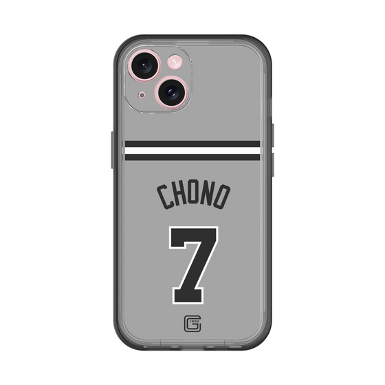 スリムプロテクションプレミアムケース［ 読売ジャイアンツ - #7 CHONO - ビジター ］
