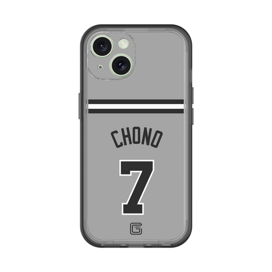 スリムプロテクションプレミアムケース［ 読売ジャイアンツ - #7 CHONO - ビジター ］