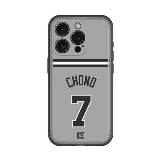 スリムプロテクションプレミアムケース［ 読売ジャイアンツ - #7 CHONO - ビジター ］