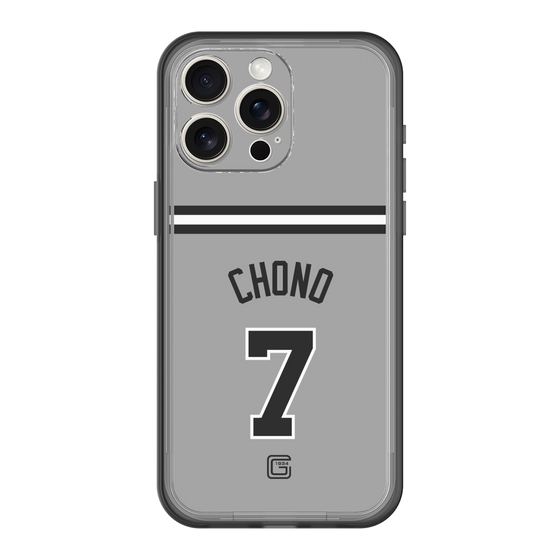 スリムプロテクションプレミアムケース［ 読売ジャイアンツ - #7 CHONO - ビジター ］