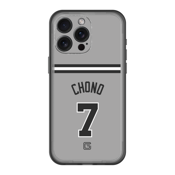 スリムプロテクションプレミアムケース［ 読売ジャイアンツ - #7 CHONO - ビジター ］