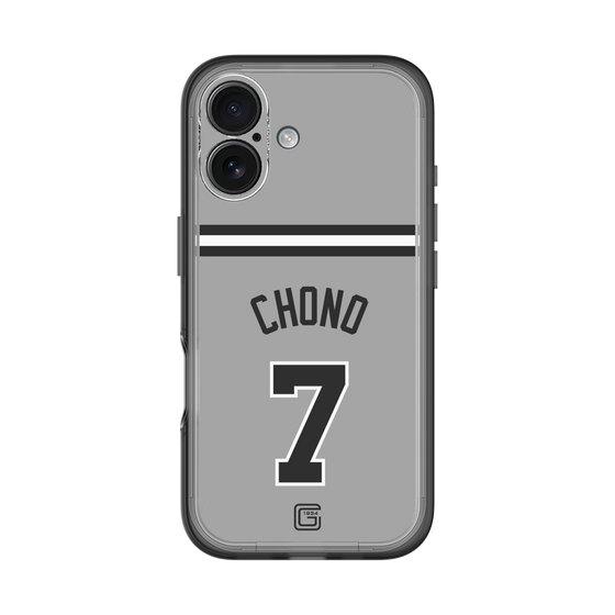スリムプロテクションプレミアムケース［ 読売ジャイアンツ - #7 CHONO - ビジター ］