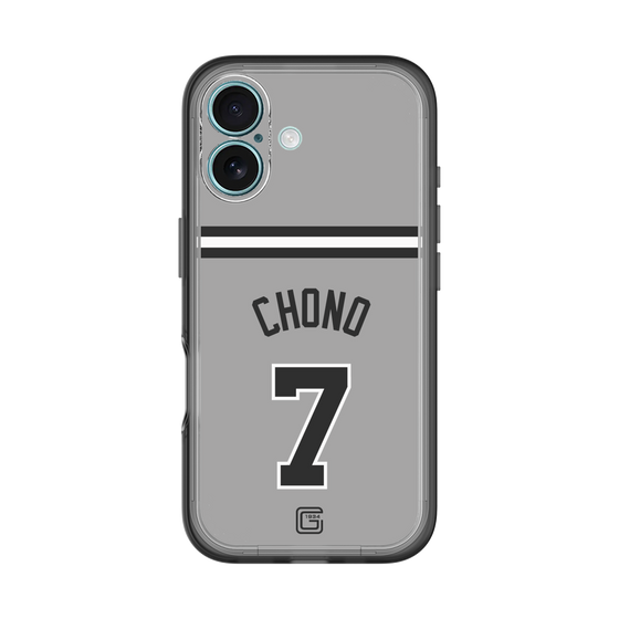 スリムプロテクションプレミアムケース［ 読売ジャイアンツ - #7 CHONO - ビジター ］