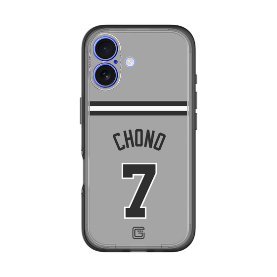 スリムプロテクションプレミアムケース［ 読売ジャイアンツ - #7 CHONO - ビジター ］