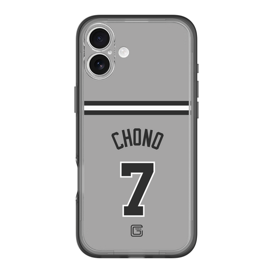 スリムプロテクションプレミアムケース［ 読売ジャイアンツ - #7 CHONO - ビジター ］