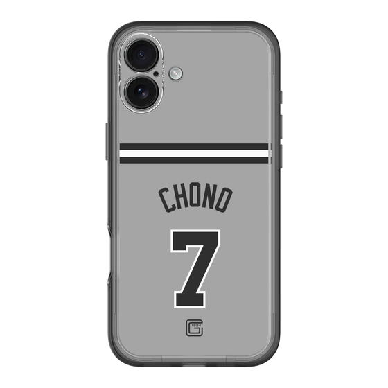スリムプロテクションプレミアムケース［ 読売ジャイアンツ - #7 CHONO - ビジター ］