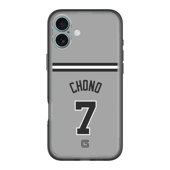 スリムプロテクションプレミアムケース［ 読売ジャイアンツ - #7 CHONO - ビジター ］