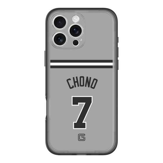 スリムプロテクションプレミアムケース［ 読売ジャイアンツ - #7 CHONO - ビジター ］