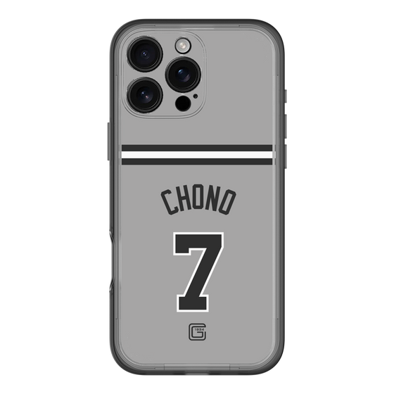 スリムプロテクションプレミアムケース［ 読売ジャイアンツ - #7 CHONO - ビジター ］