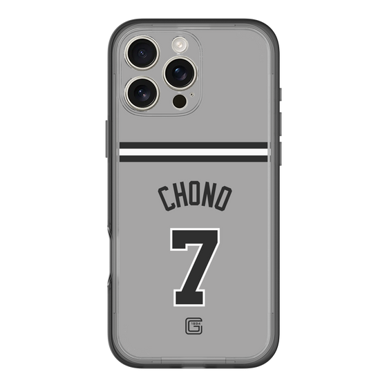 スリムプロテクションプレミアムケース［ 読売ジャイアンツ - #7 CHONO - ビジター ］