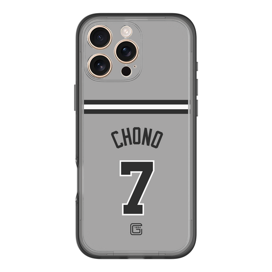スリムプロテクションプレミアムケース［ 読売ジャイアンツ - #7 CHONO - ビジター ］