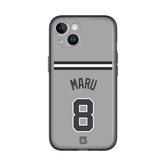 スリムプロテクションプレミアムケース［ 読売ジャイアンツ - #8 MARU - ビジター ］