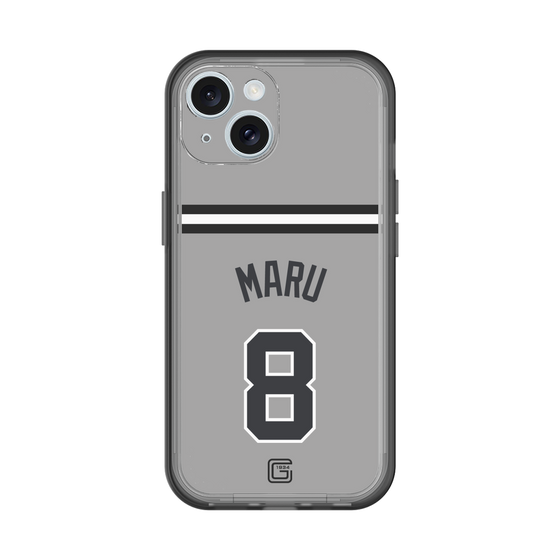 スリムプロテクションプレミアムケース［ 読売ジャイアンツ - #8 MARU - ビジター ］