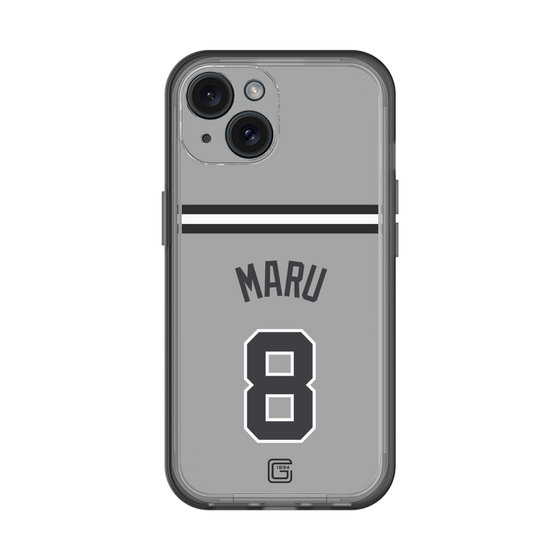 スリムプロテクションプレミアムケース［ 読売ジャイアンツ - #8 MARU - ビジター ］