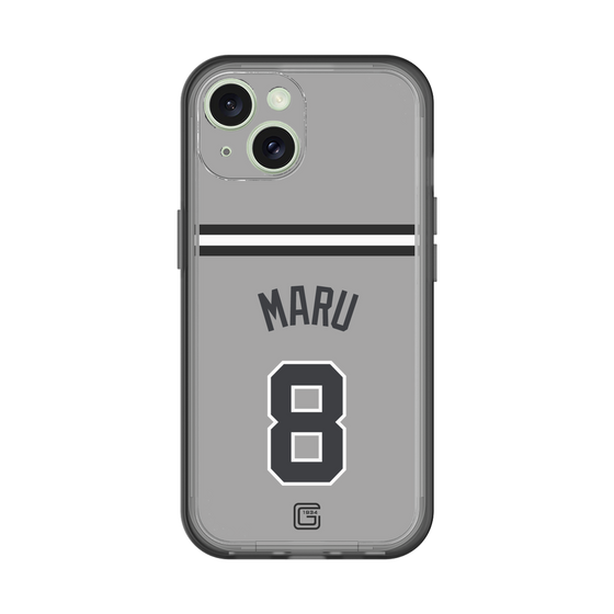 スリムプロテクションプレミアムケース［ 読売ジャイアンツ - #8 MARU - ビジター ］