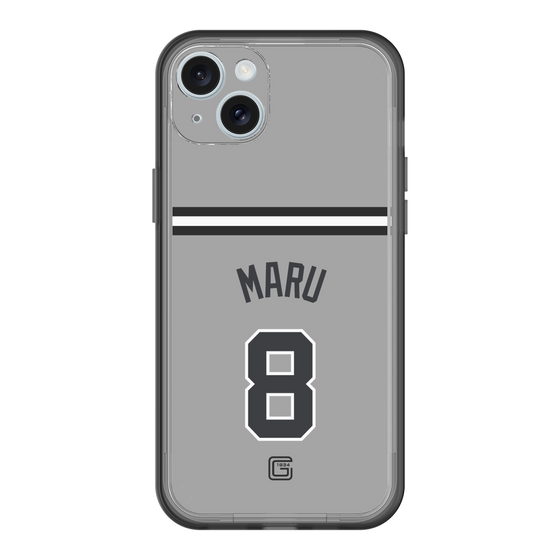 スリムプロテクションプレミアムケース［ 読売ジャイアンツ - #8 MARU - ビジター ］