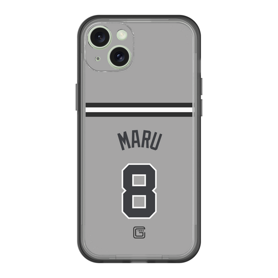 スリムプロテクションプレミアムケース［ 読売ジャイアンツ - #8 MARU - ビジター ］