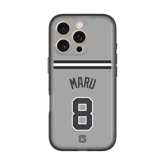 スリムプロテクションプレミアムケース［ 読売ジャイアンツ - #8 MARU - ビジター ］