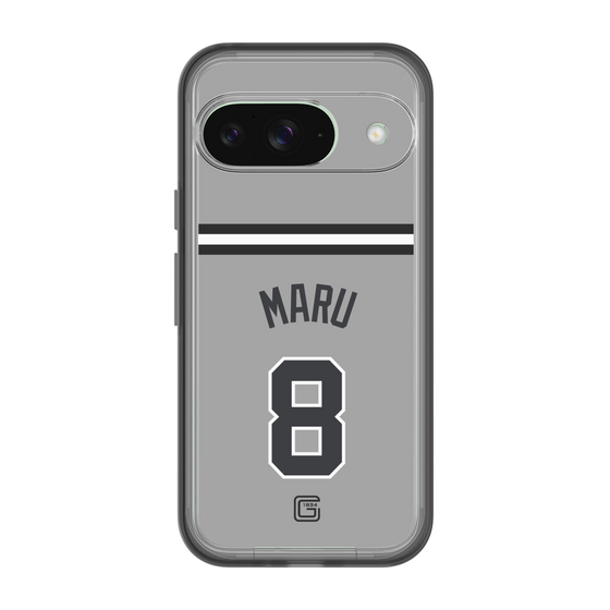 スリムプロテクションプレミアムケース［ 読売ジャイアンツ - #8 MARU - ビジター ］