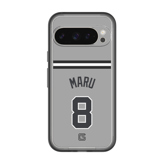 スリムプロテクションプレミアムケース［ 読売ジャイアンツ - #8 MARU - ビジター ］
