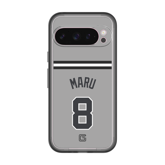 スリムプロテクションプレミアムケース［ 読売ジャイアンツ - #8 MARU - ビジター ］