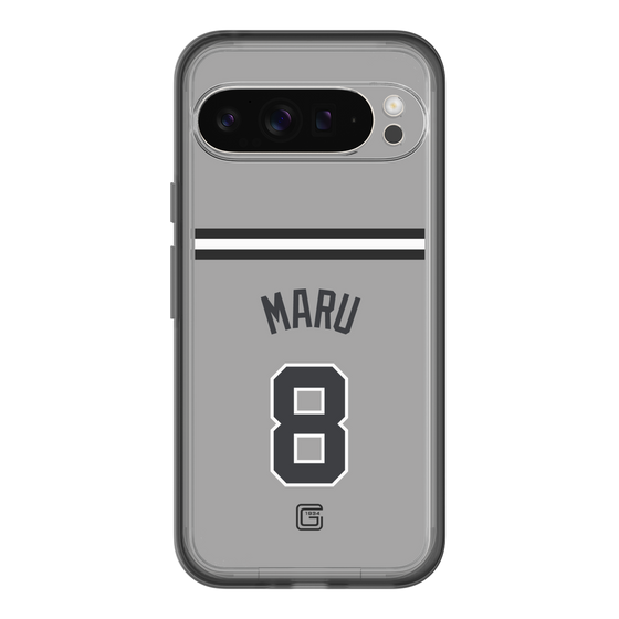 スリムプロテクションプレミアムケース［ 読売ジャイアンツ - #8 MARU - ビジター ］