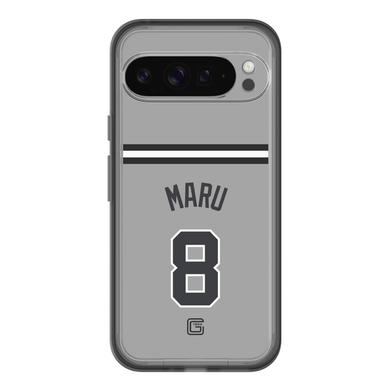 スリムプロテクションプレミアムケース［ 読売ジャイアンツ - #8 MARU - ビジター ］