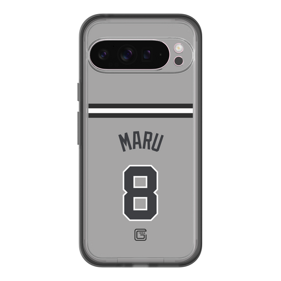 スリムプロテクションプレミアムケース［ 読売ジャイアンツ - #8 MARU - ビジター ］