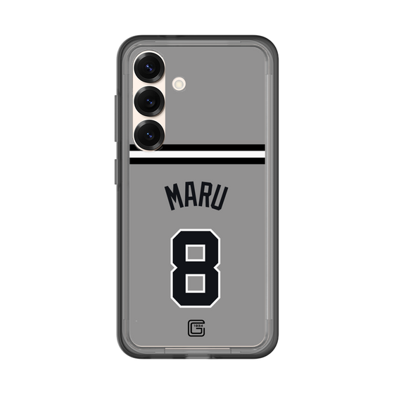 スリムプロテクションプレミアムケース［ 読売ジャイアンツ - #8 MARU - ビジター ］