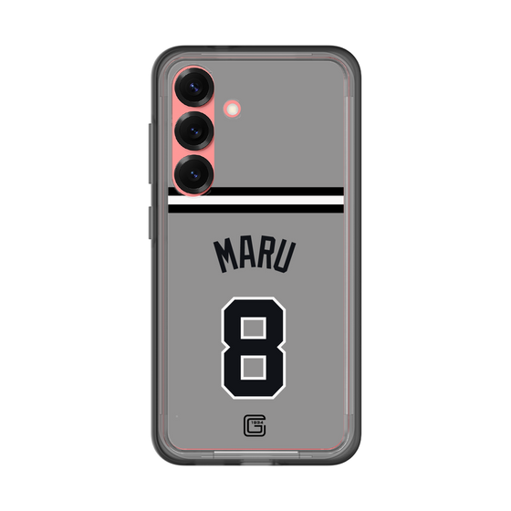 スリムプロテクションプレミアムケース［ 読売ジャイアンツ - #8 MARU - ビジター ］