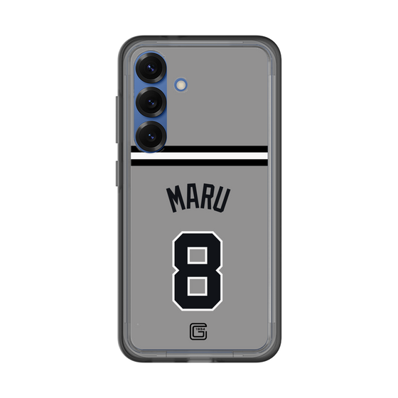 スリムプロテクションプレミアムケース［ 読売ジャイアンツ - #8 MARU - ビジター ］