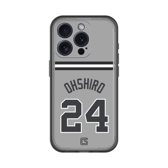スリムプロテクションプレミアムケース［ 読売ジャイアンツ - #24 OHSHIRO - ビジター ］