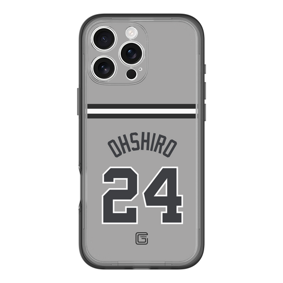 スリムプロテクションプレミアムケース［ 読売ジャイアンツ - #24 OHSHIRO - ビジター ］