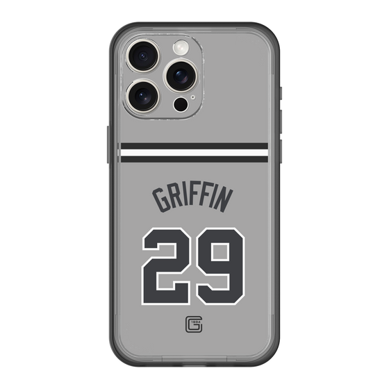 スリムプロテクションプレミアムケース［ 読売ジャイアンツ - #29 GRIFFIN - ビジター ］
