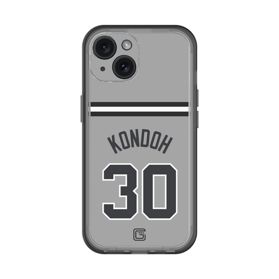 スリムプロテクションプレミアムケース［ 読売ジャイアンツ - #30 KONDOH - ビジター ］