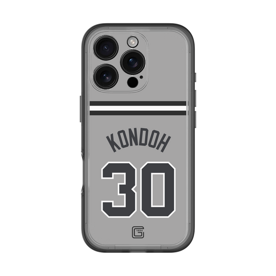 スリムプロテクションプレミアムケース［ 読売ジャイアンツ - #30 KONDOH - ビジター ］