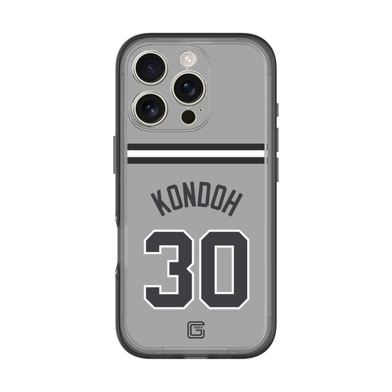 スリムプロテクションプレミアムケース［ 読売ジャイアンツ - #30 KONDOH - ビジター ］