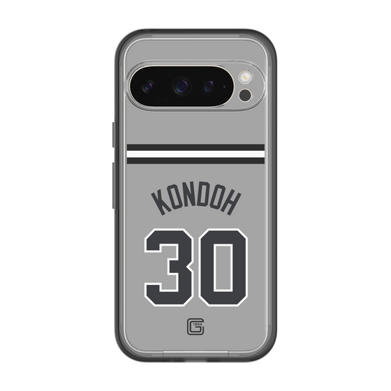 スリムプロテクションプレミアムケース［ 読売ジャイアンツ - #30 KONDOH - ビジター ］