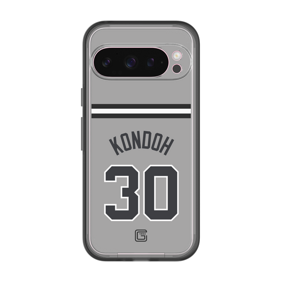 スリムプロテクションプレミアムケース［ 読売ジャイアンツ - #30 KONDOH - ビジター ］
