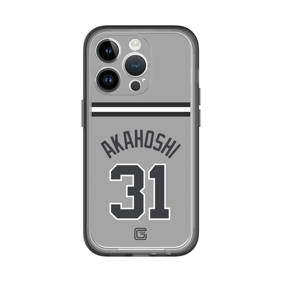 スリムプロテクションプレミアムケース［ 読売ジャイアンツ - #31 AKAHOSHI - ビジター ］