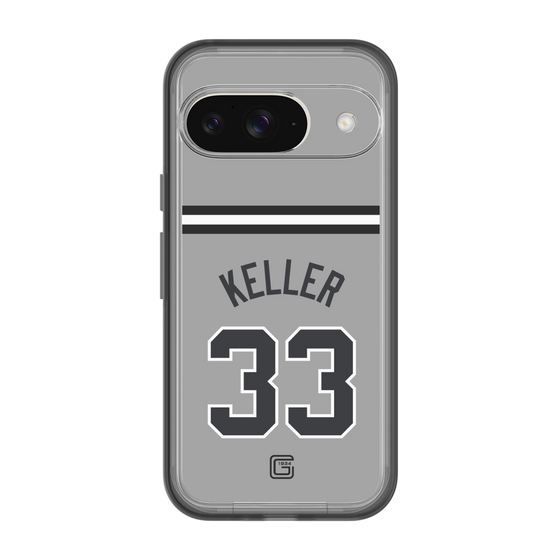 スリムプロテクションプレミアムケース［ 読売ジャイアンツ - #33 KELLER - ビジター ］
