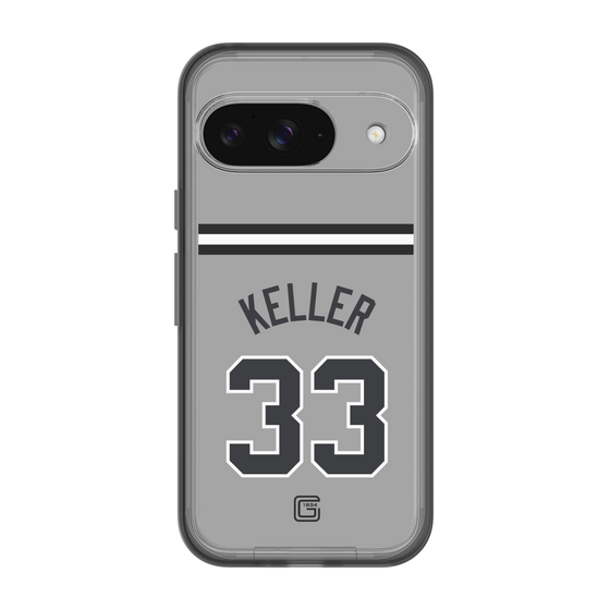 スリムプロテクションプレミアムケース［ 読売ジャイアンツ - #33 KELLER - ビジター ］