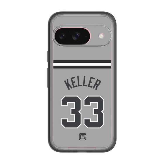 スリムプロテクションプレミアムケース［ 読売ジャイアンツ - #33 KELLER - ビジター ］