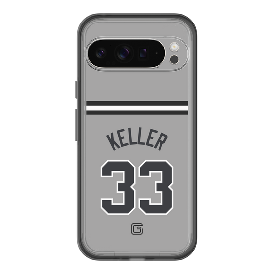スリムプロテクションプレミアムケース［ 読売ジャイアンツ - #33 KELLER - ビジター ］
