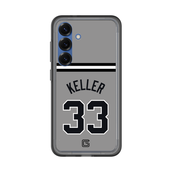 スリムプロテクションプレミアムケース［ 読売ジャイアンツ - #33 KELLER - ビジター ］