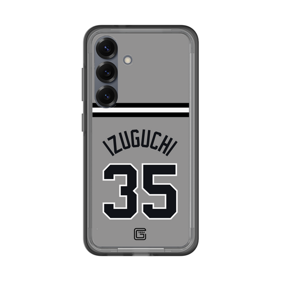 スリムプロテクションプレミアムケース［ 読売ジャイアンツ - #35 IZUGUCHI - ビジター ］