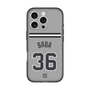 スリムプロテクションプレミアムケース［ 読売ジャイアンツ - #36 BABA - ビジター ］
