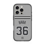スリムプロテクションプレミアムケース［ 読売ジャイアンツ - #36 BABA - ビジター ］
