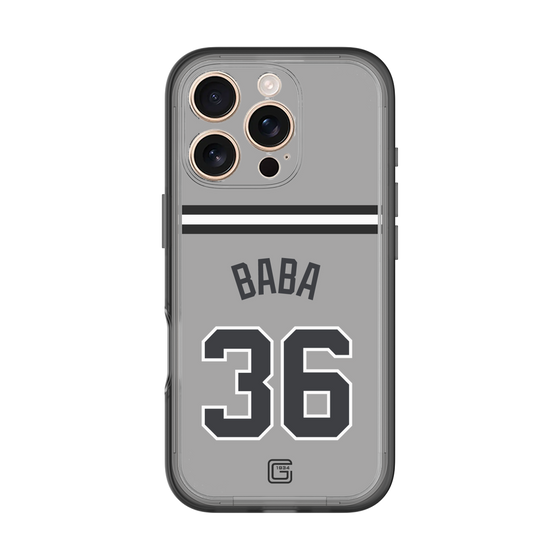 スリムプロテクションプレミアムケース［ 読売ジャイアンツ - #36 BABA - ビジター ］